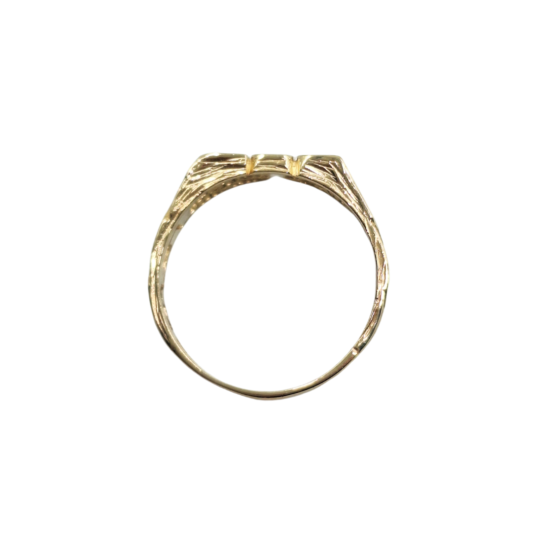 9ct Yellow Gold Dad Ring