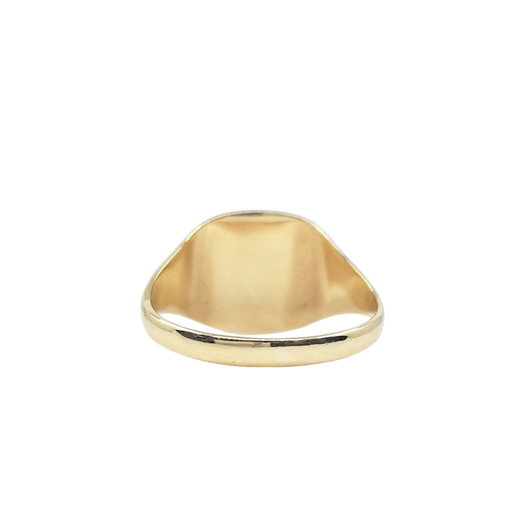 9ct Yellow Gold Signet Ring