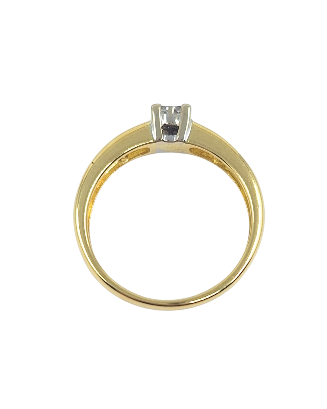 18ct Yellow Gold Diamond Set Ring 0.25ct