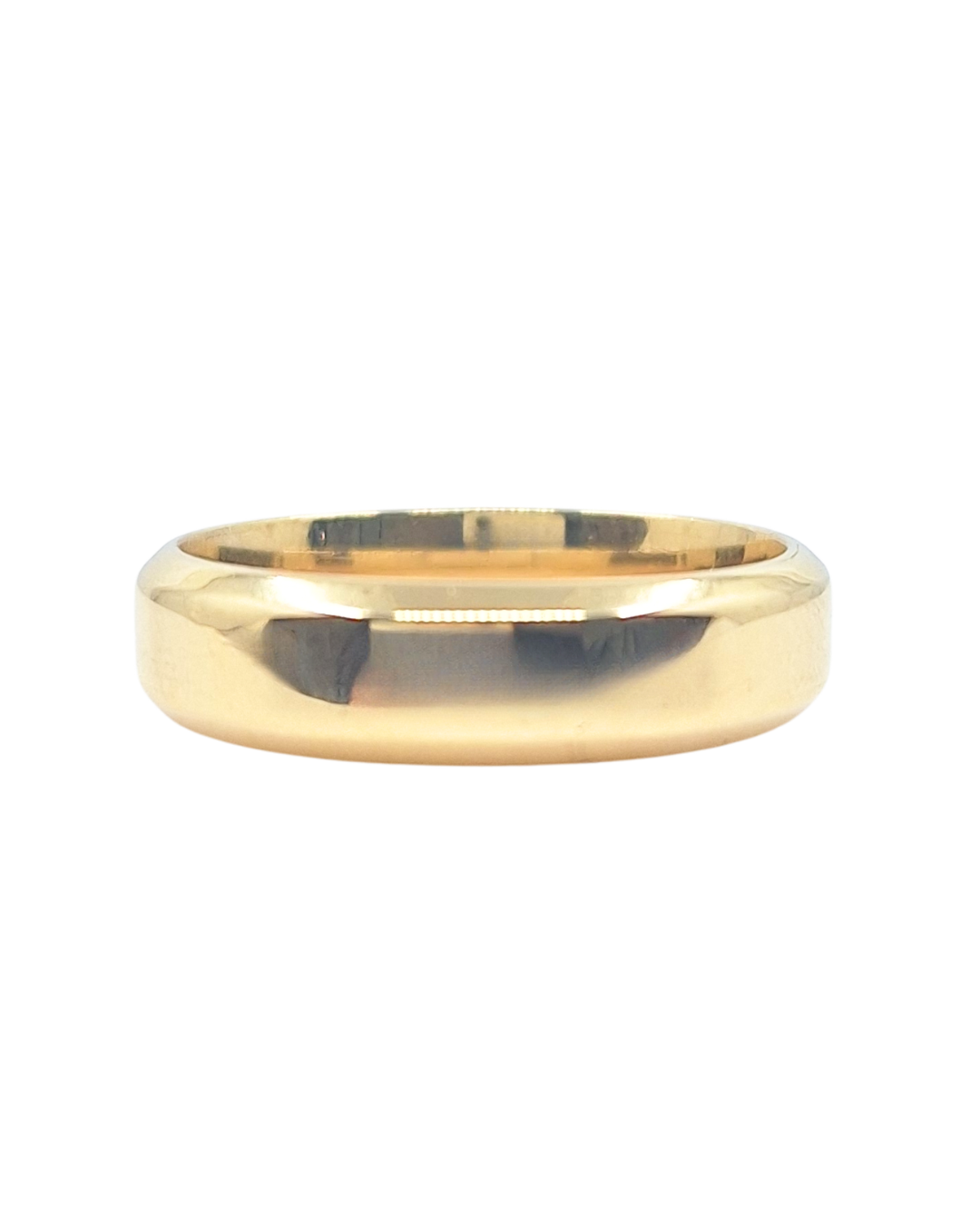 18ct Yellow Gold 5mm Wedding Band