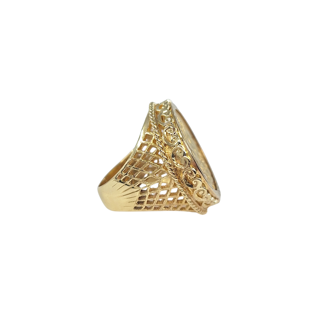 Full Sovereign Ring 1876