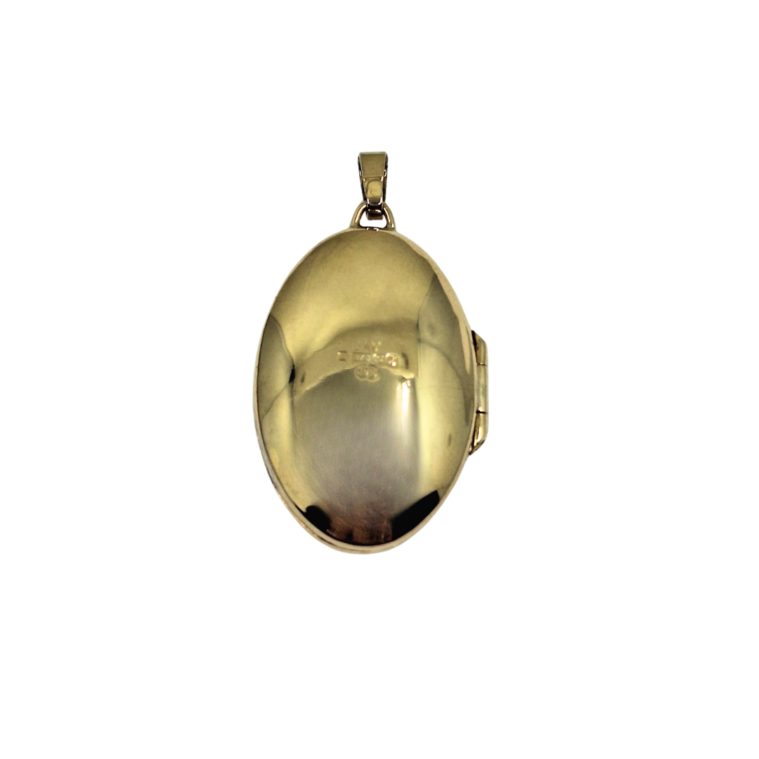 9ct Yellow Gold Ruby Locket