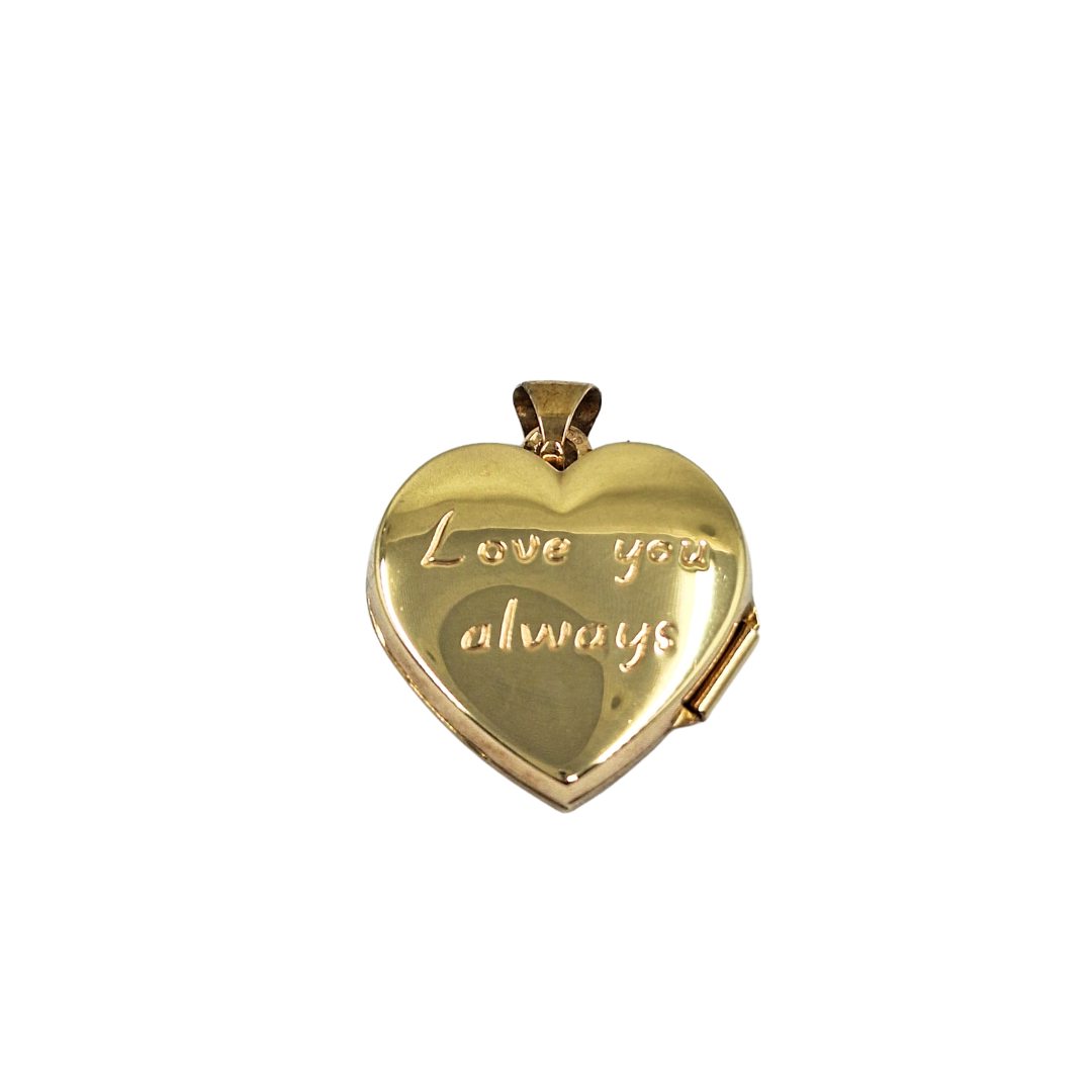 9ct Yellow Gold Heart Locket