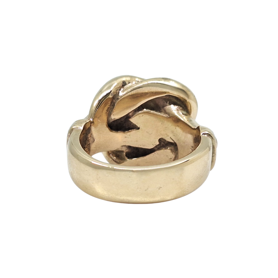 9ct Yellow Gold Knot Ring