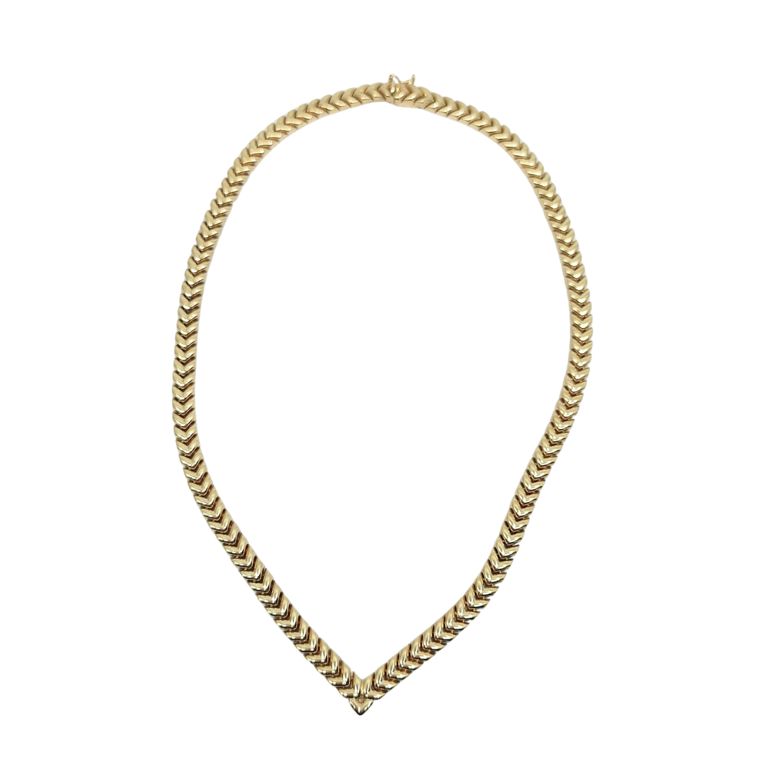 9ct Yellow Gold Fancy Arrow Necklace & Bracelet Set