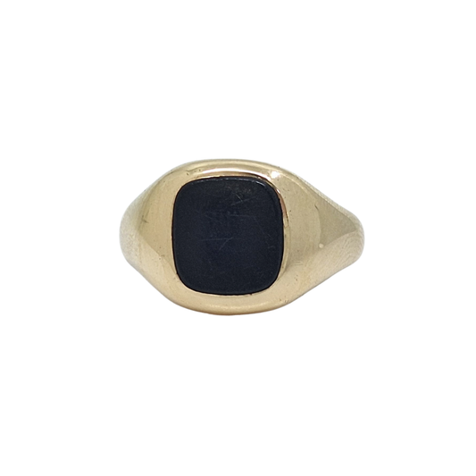 9ct Yellow Gold Square Signet Ring