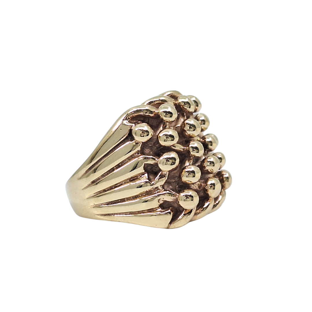 9ct Yellow Gold Keeper Ring