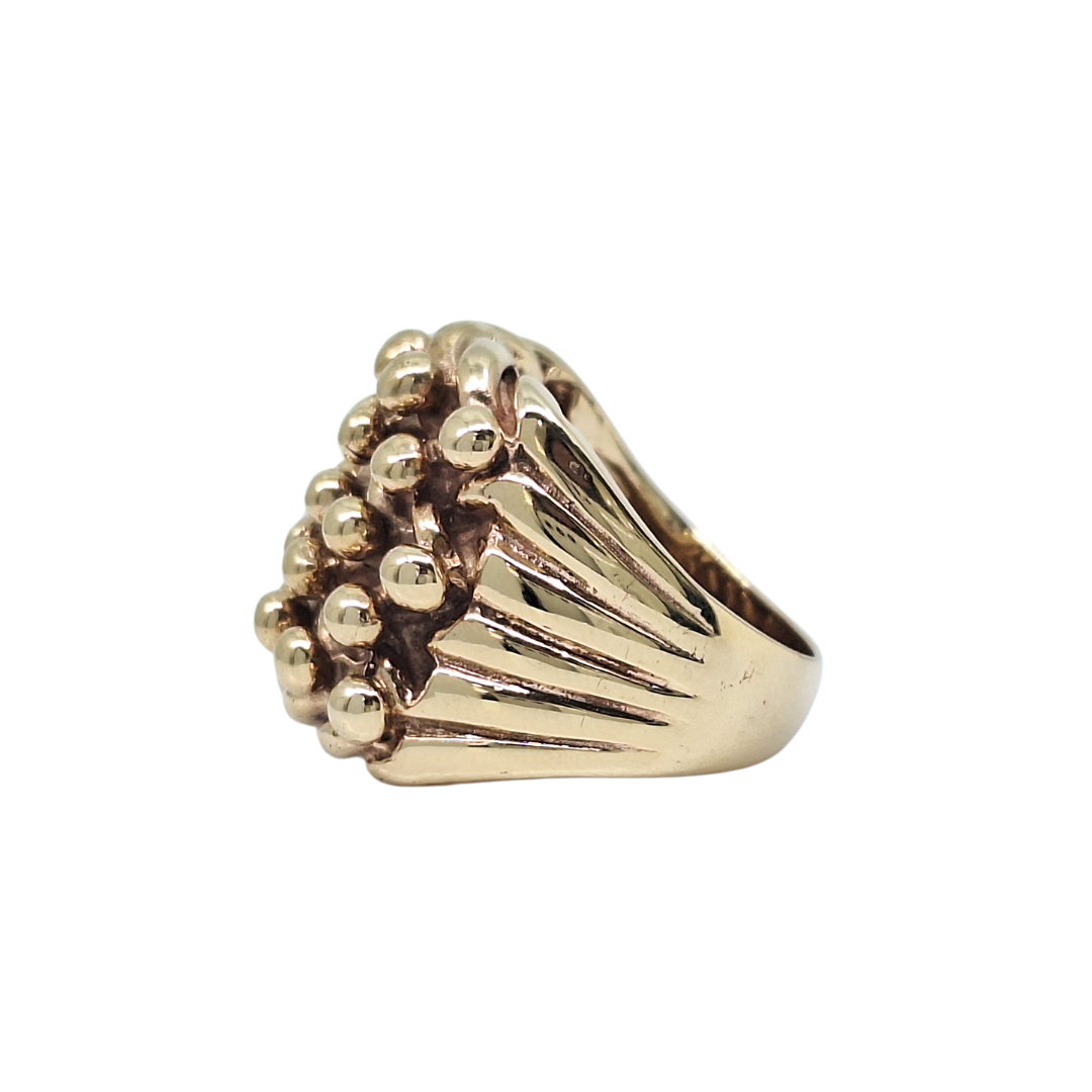 9ct Yellow Gold Keeper Ring
