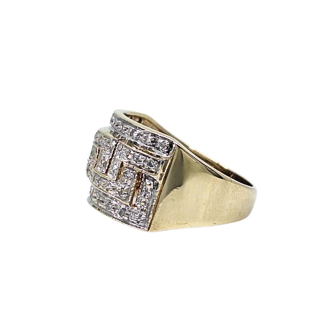 9ct Yellow Gold Diamond Ring 0.25ct