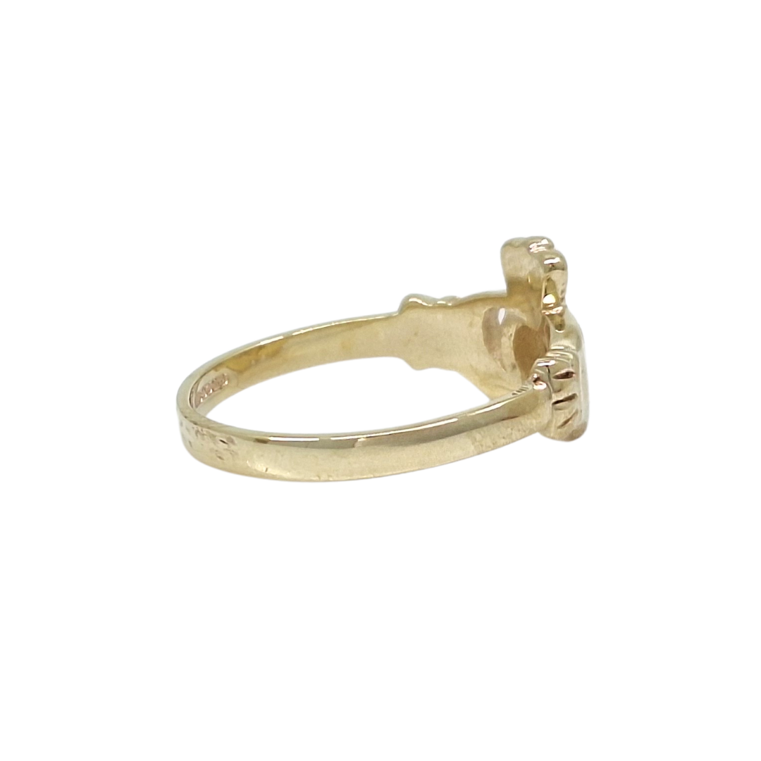 9ct Yellow Gold Claddagh Ring