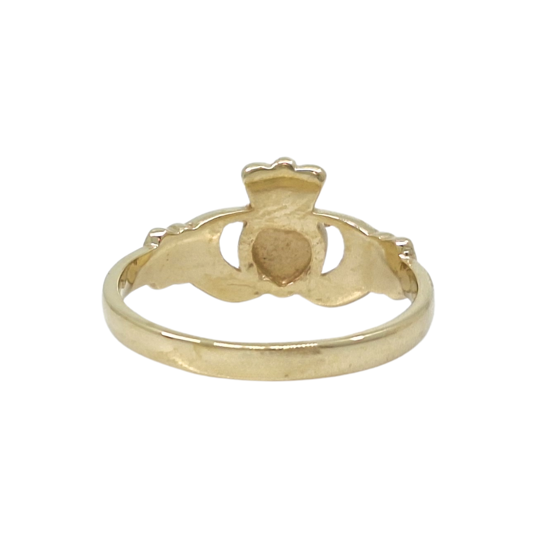 9ct Yellow Gold Claddagh Ring