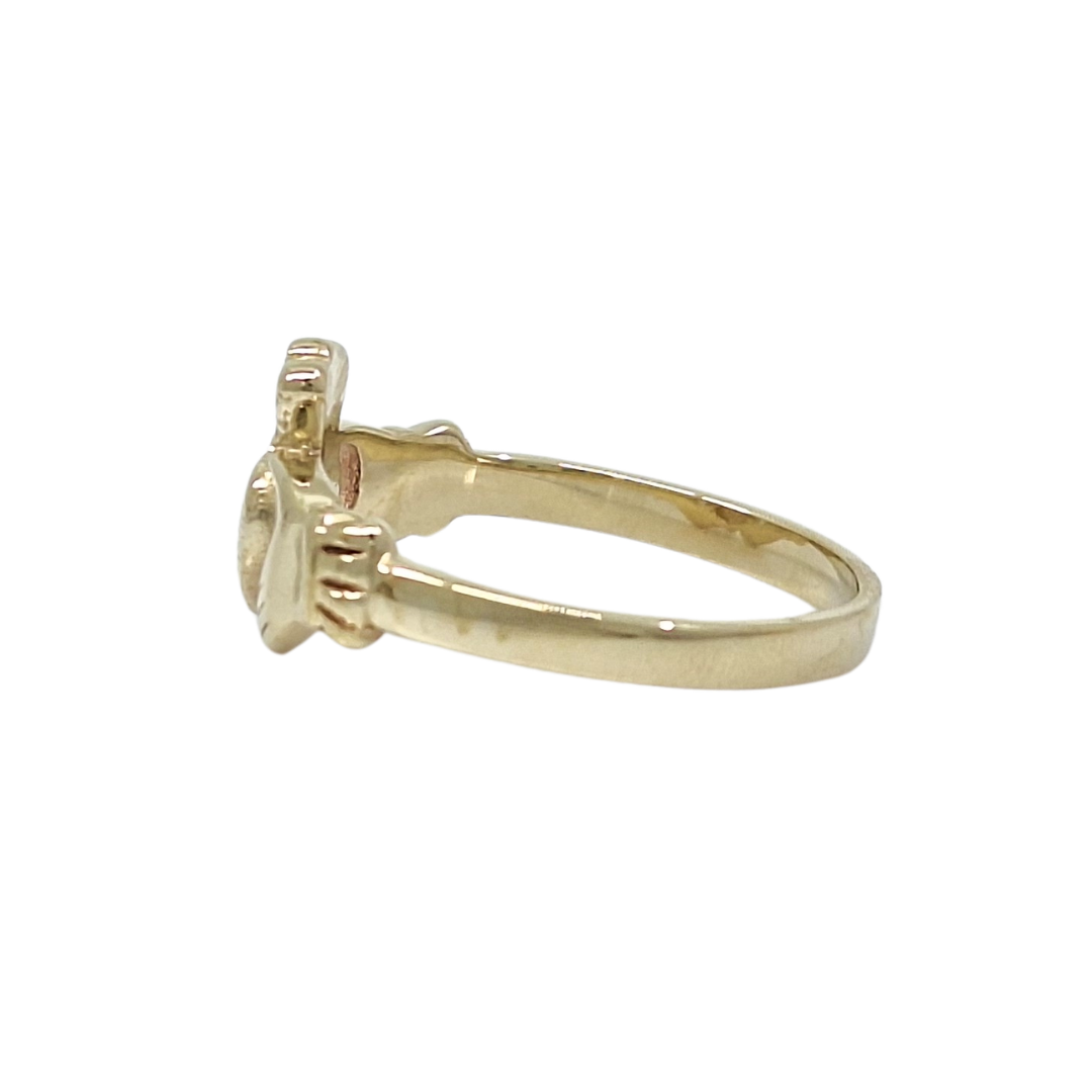 9ct Yellow Gold Claddagh Ring