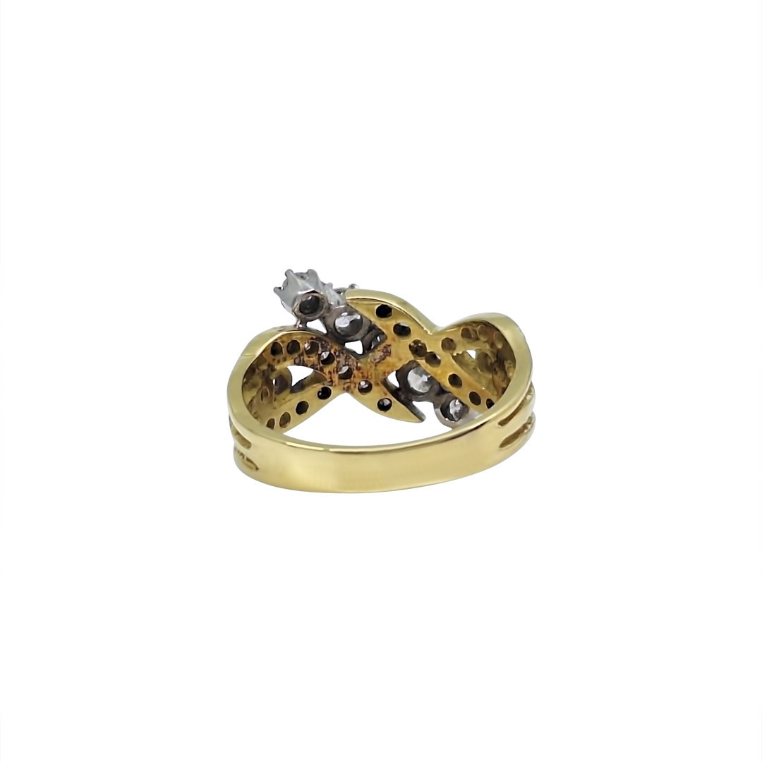 18ct Yellow Gold Fancy Diamond Ring 0.60ct