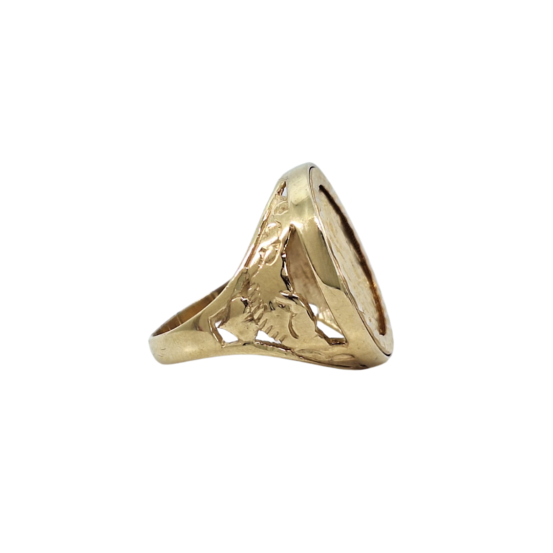 Half Sovereign Ring 1908