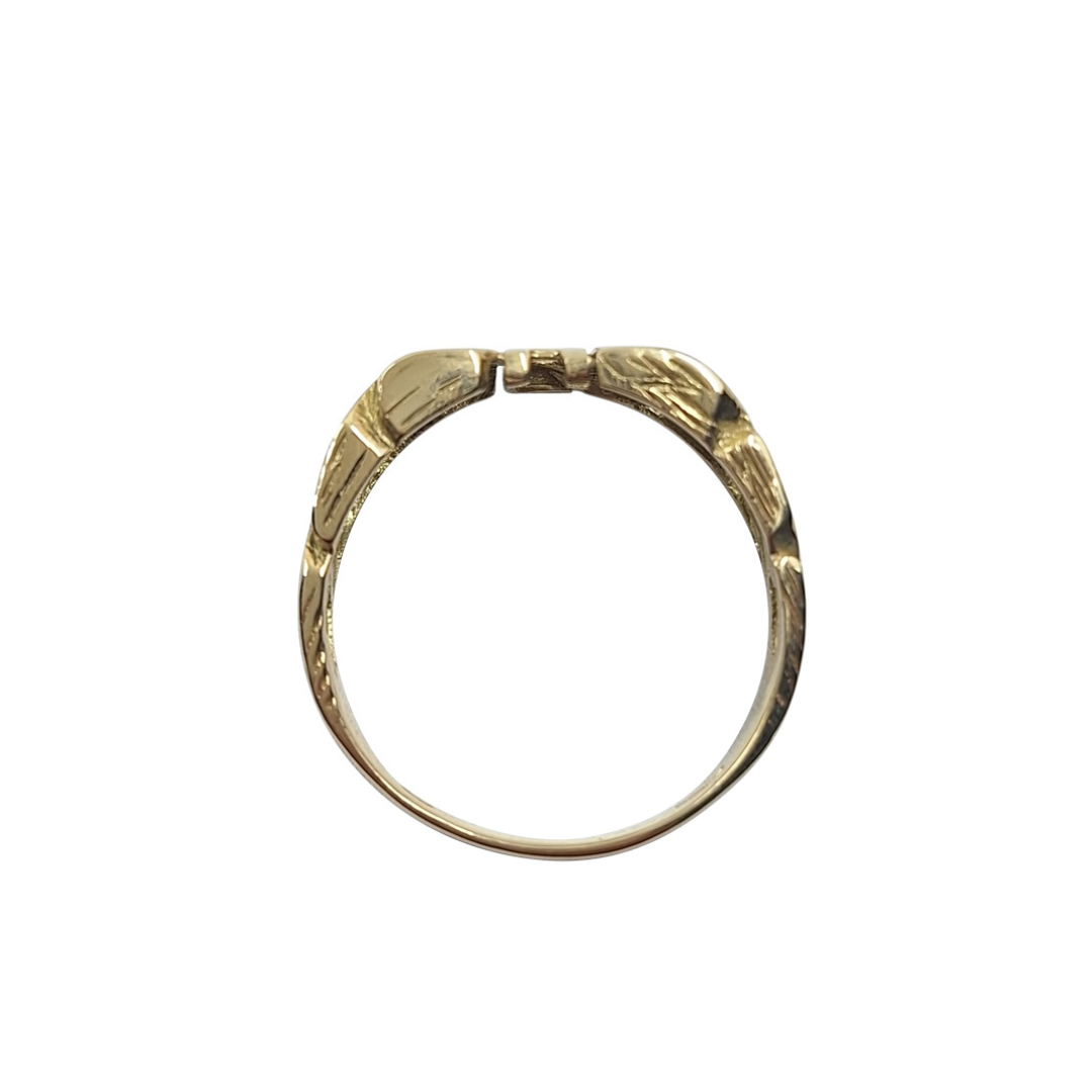 9ct Yellow Gold Dad Ring