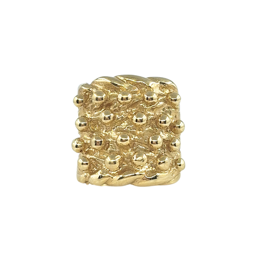 9ct Yellow Gold Keeper Ring
