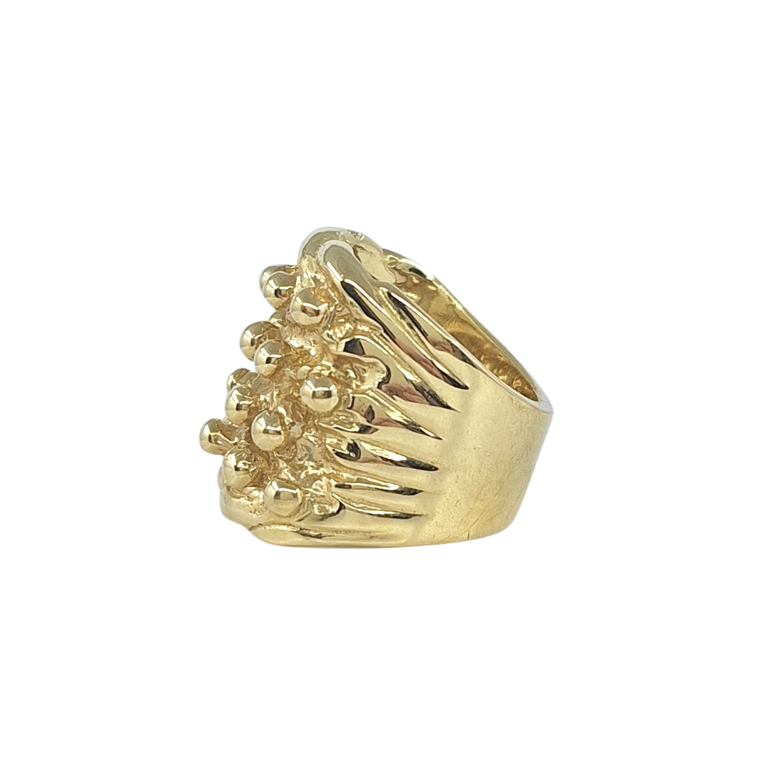 9ct Yellow Gold Keeper Ring