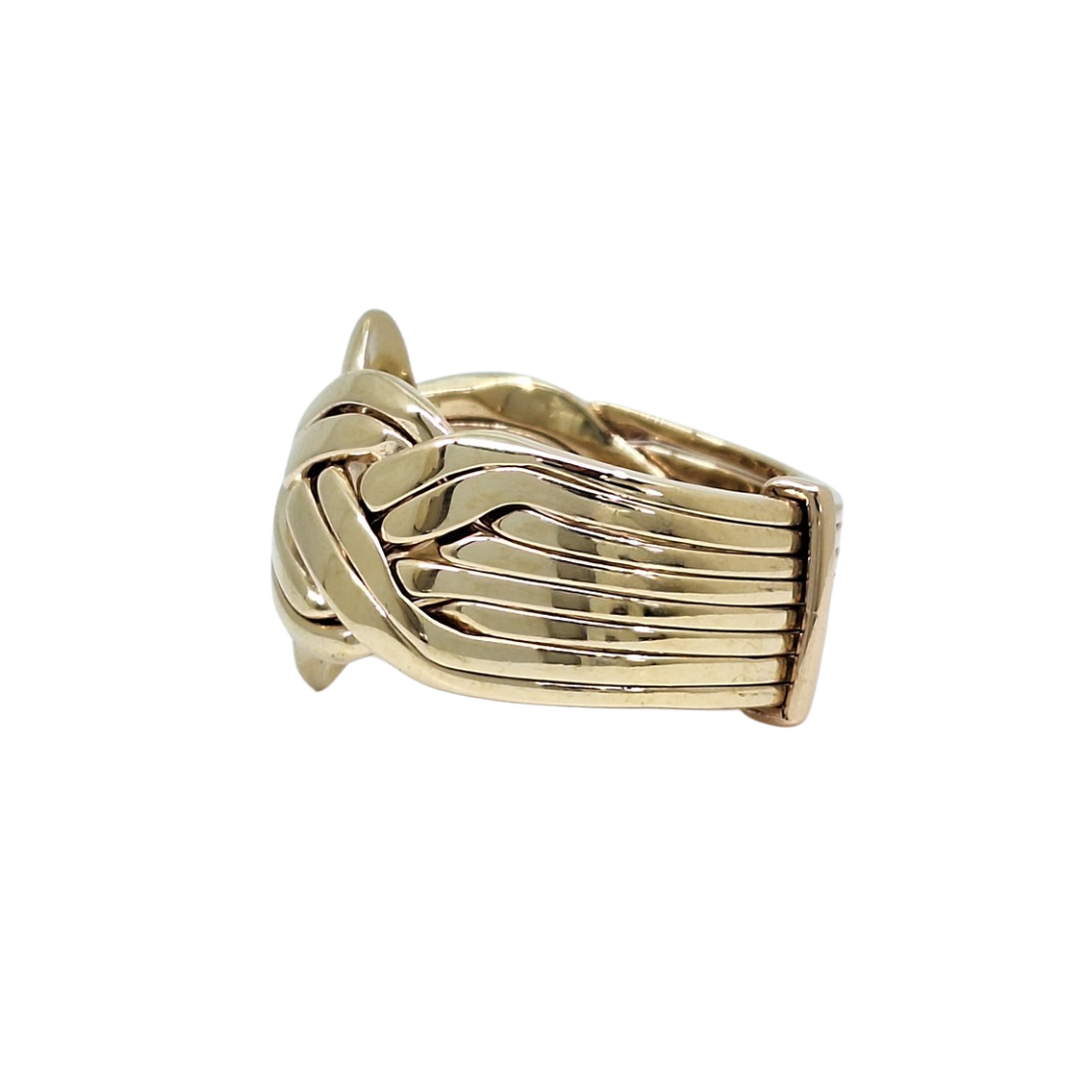 9ct Yellow Gold Puzzle Ring