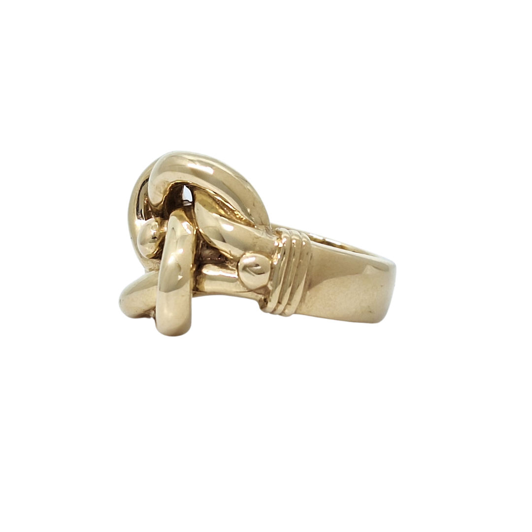 9ct Yellow Gold Knot Ring
