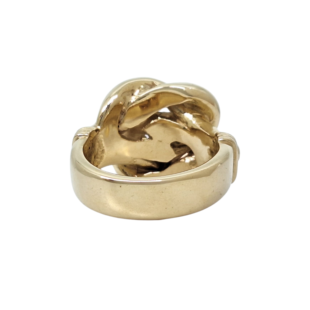 9ct Yellow Gold Knot Ring