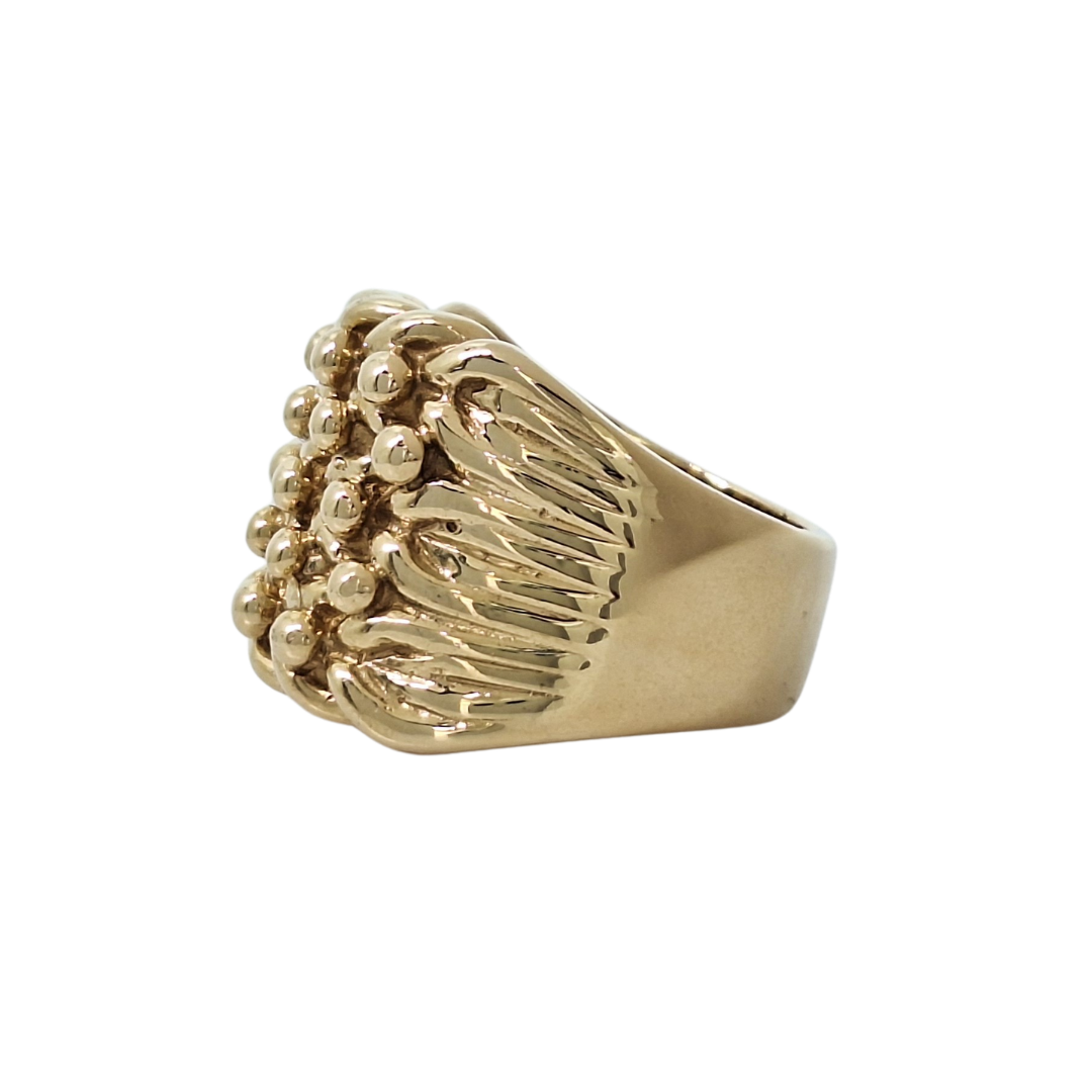 9ct Yellow Gold Keeper Ring
