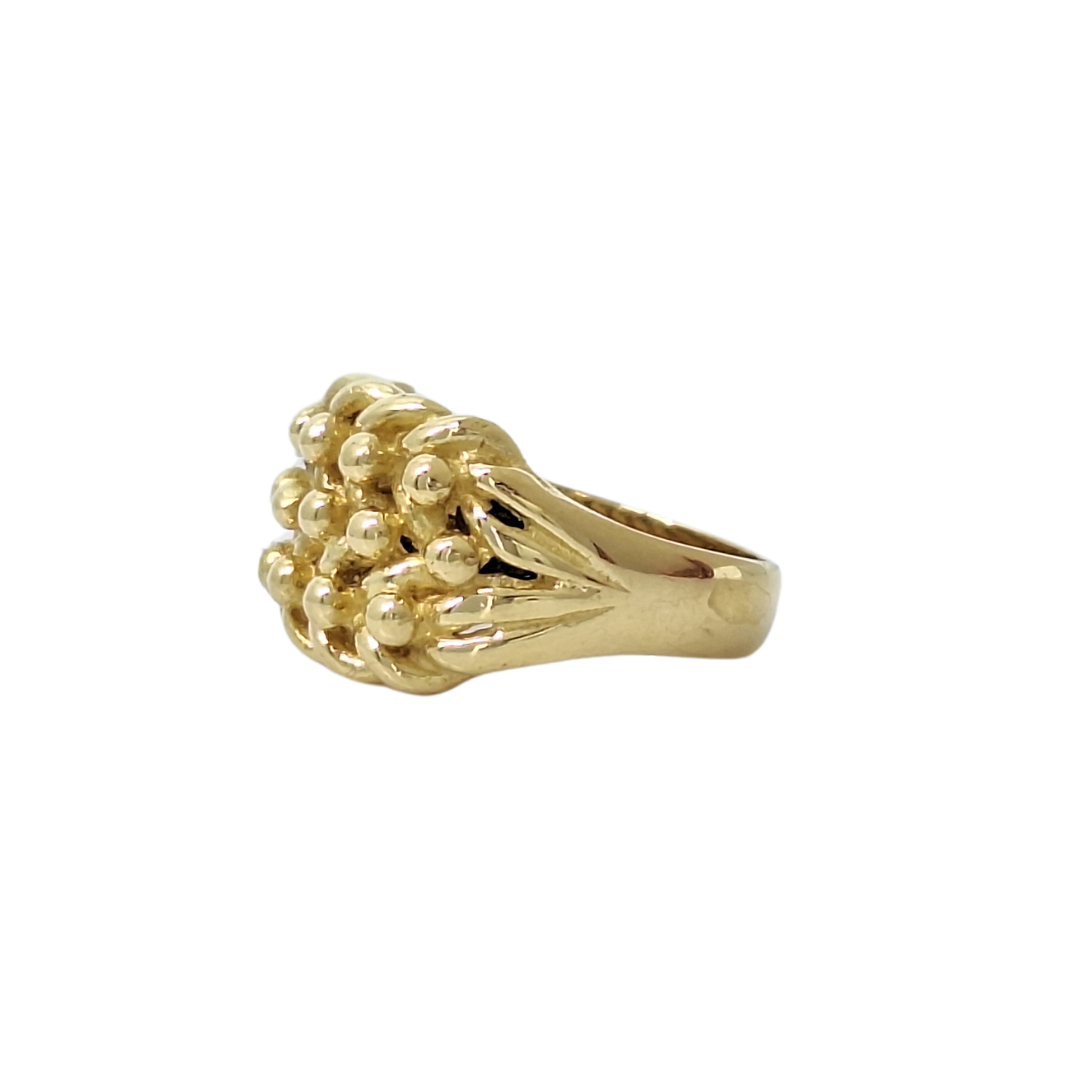 18ct Yellow Gold Keeper Ring