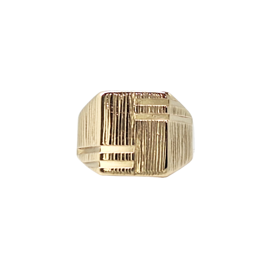 9ct Yellow Gold Signet Ring