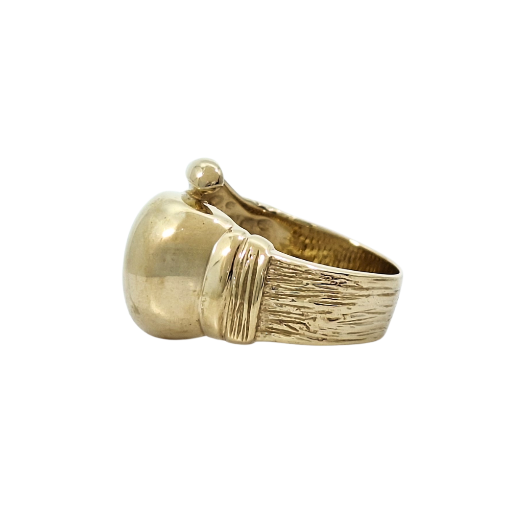 9ct Yellow Gold Boxing Glove Ring