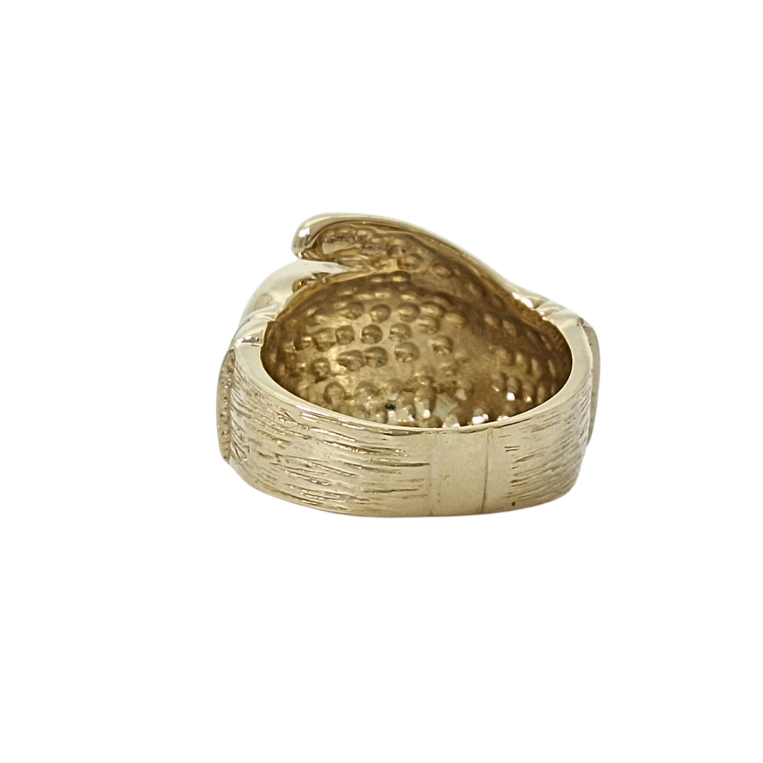 9ct Yellow Gold Boxing Glove Ring