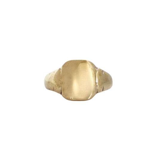 9ct Yellow Gold Signet Ring