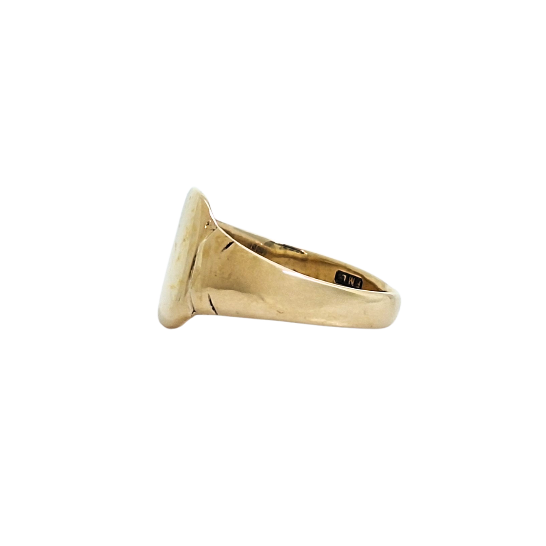 9ct Yellow Gold Signet Ring