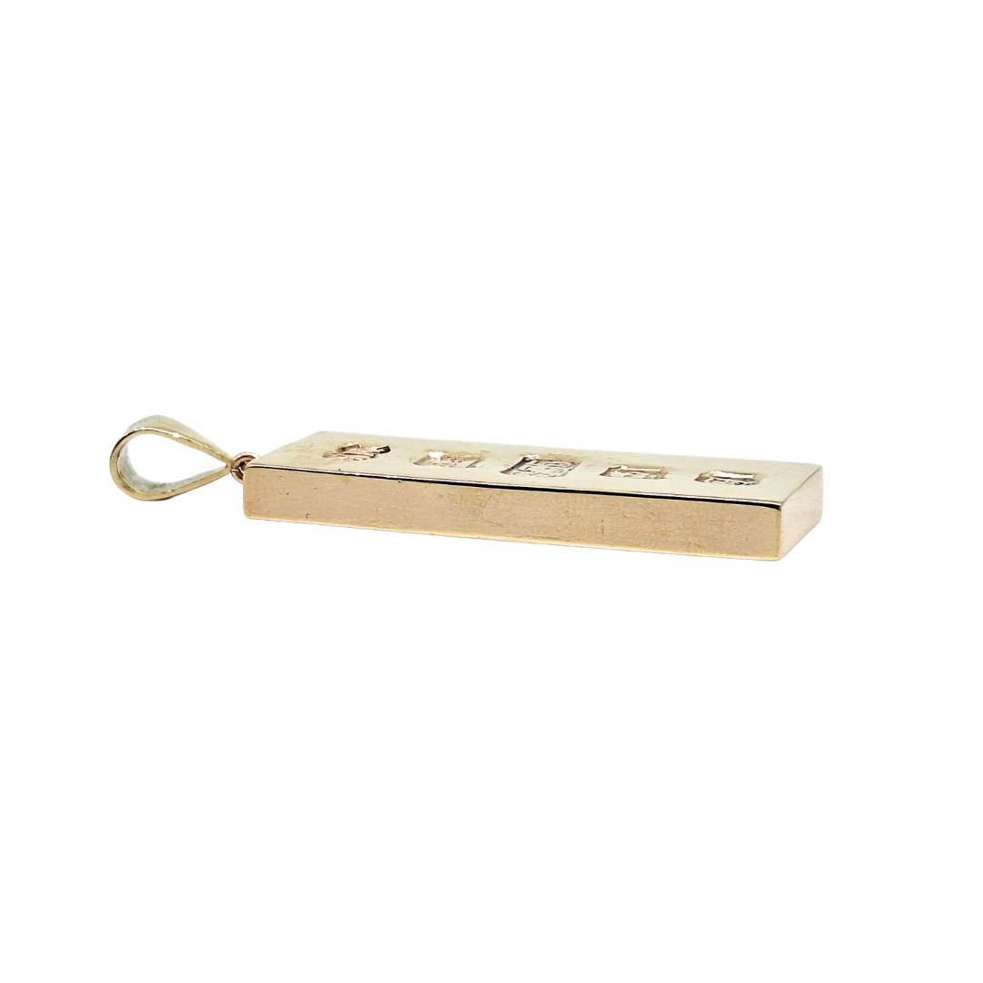 9ct Yellow Gold Ingot