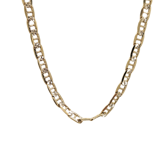 9ct Yellow Gold Anchor Chain 21"