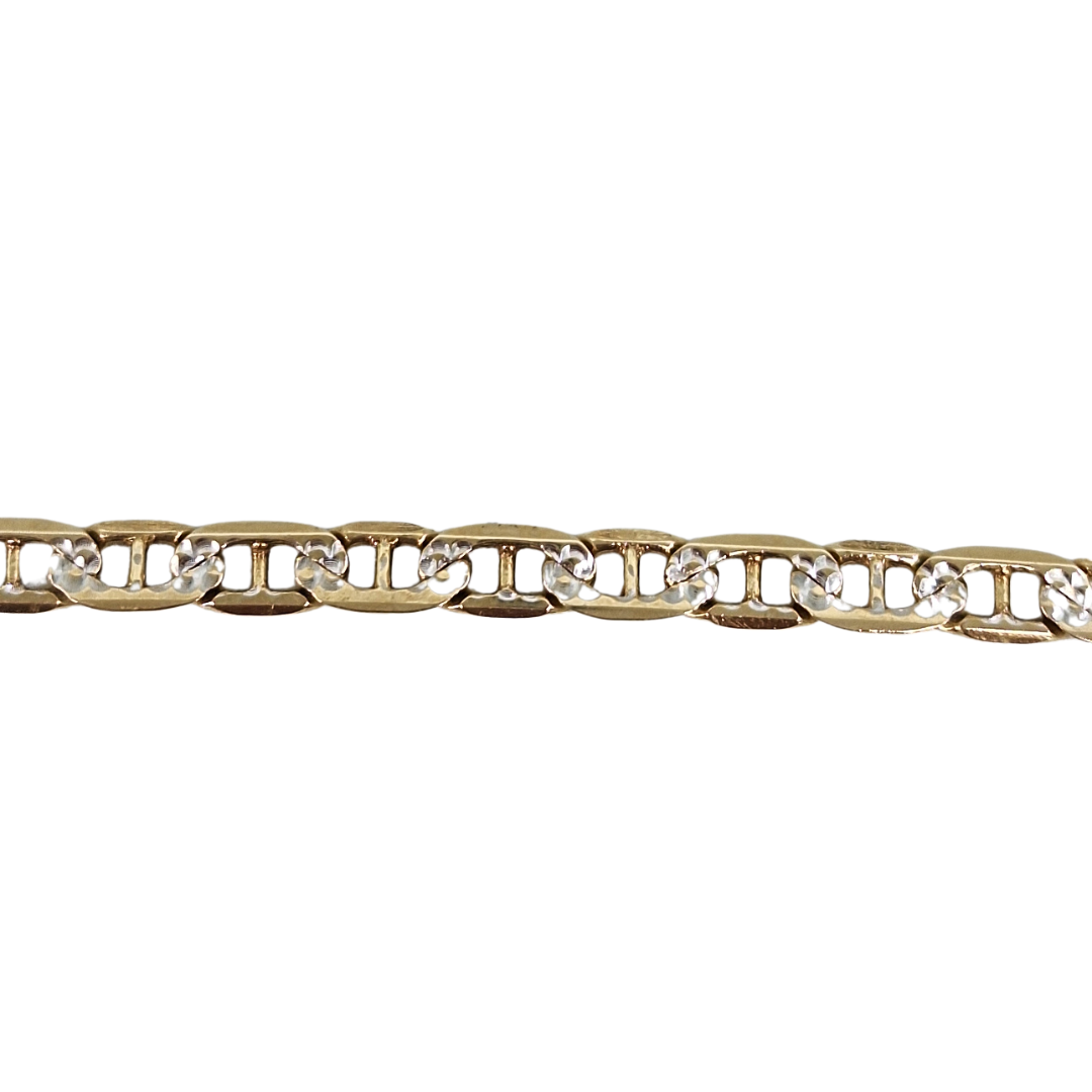 9ct Yellow Gold Anchor Chain 21"