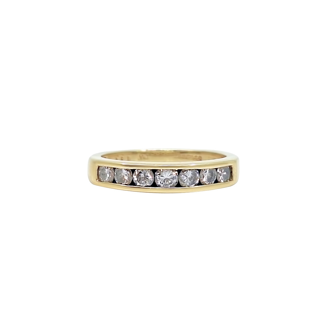 18ct Yellow Gold Diamond Eternity Ring 0.50ct