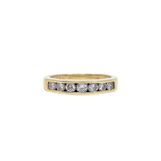 18ct Yellow Gold Diamond Eternity Ring 0.50ct
