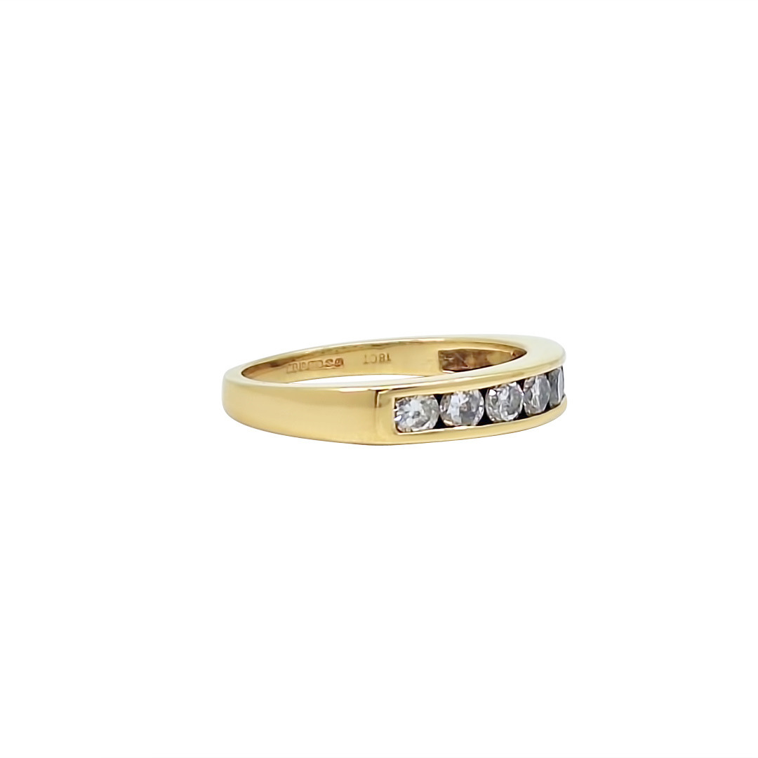 18ct Yellow Gold Diamond Eternity Ring 0.50ct