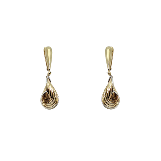 14ct Yellow Gold Drop Earrings