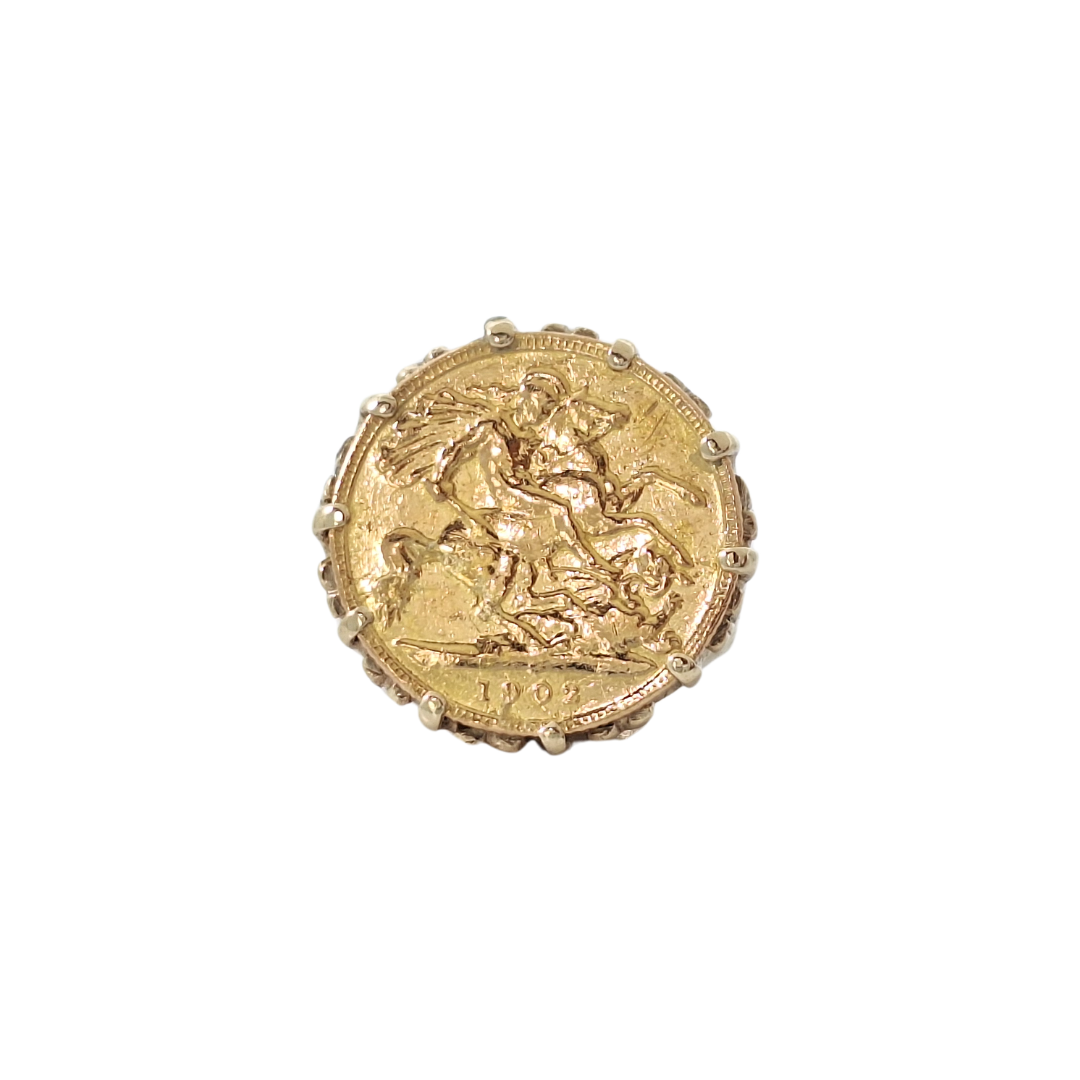 1902 Half Sovereign Ring