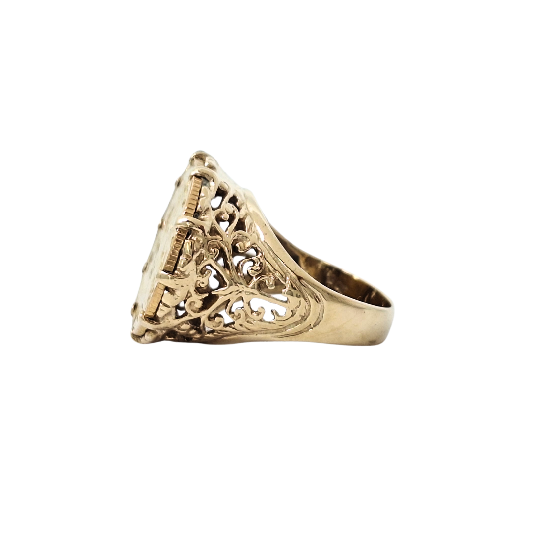1902 Half Sovereign Ring