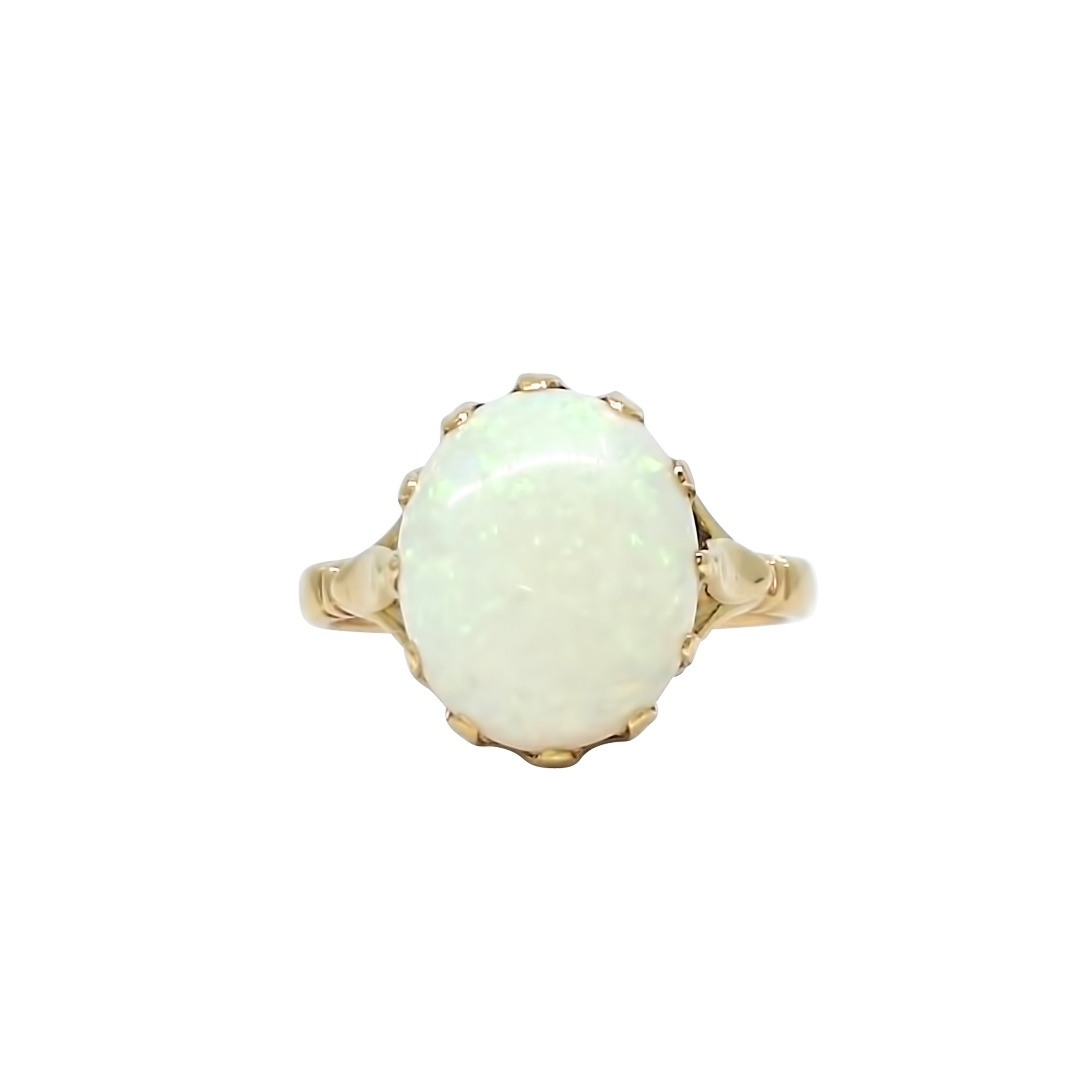 14ct Yellow Gold Opal Ring