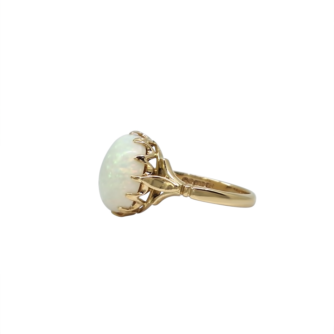 14ct Yellow Gold Opal Ring