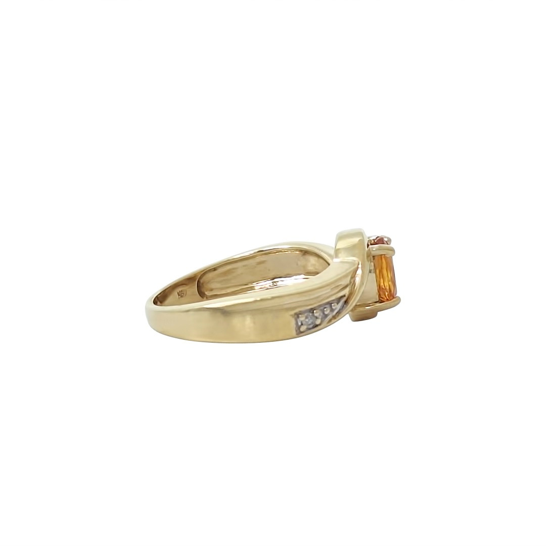 9ct Yellow Gold Citrine Ring