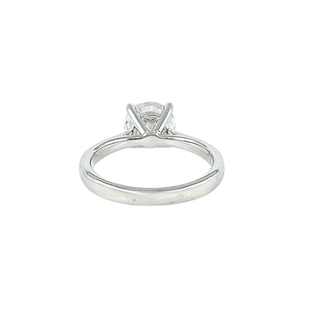 9ct White Gold Ethical Diamond Solitaire Ring 1.45ct