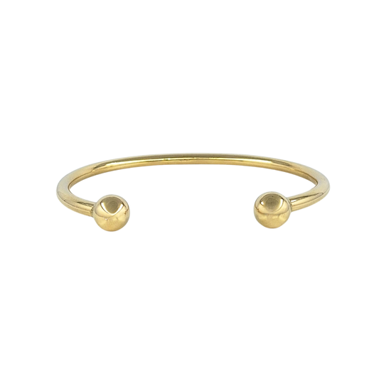 9ct Yellow Gold Torque Bangle