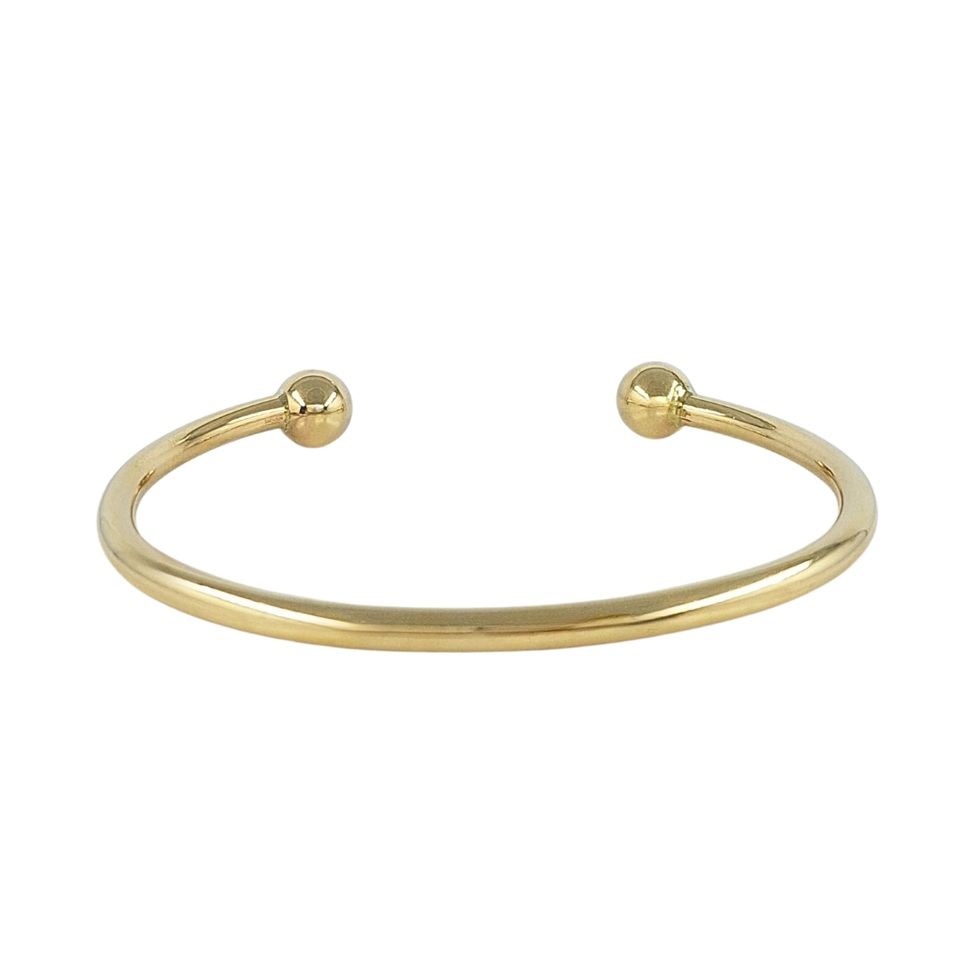 9ct Yellow Gold Torque Bangle