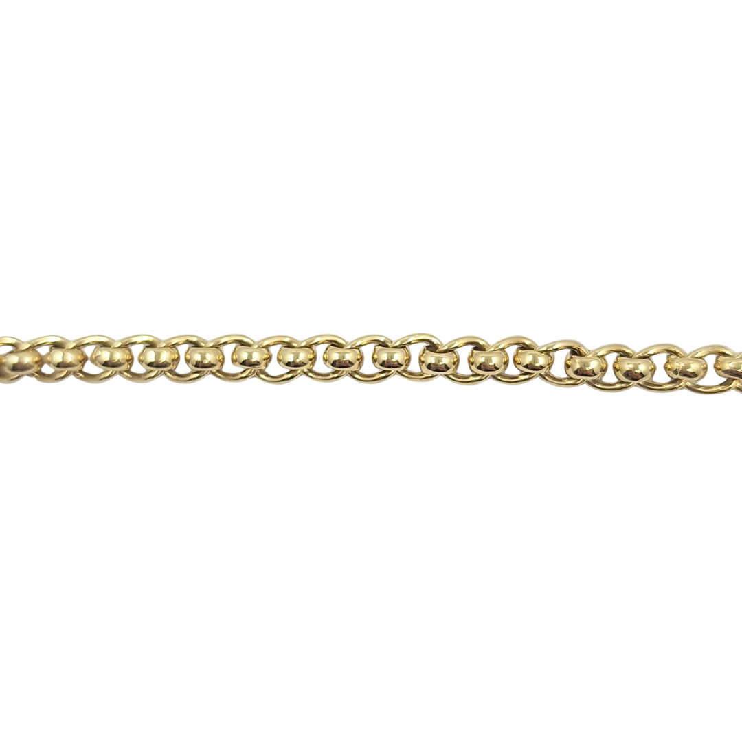 9ct Yellow Gold Rollerball Bracelet