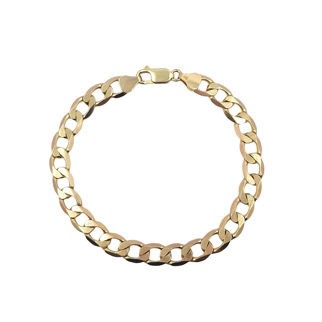 9ct Yellow Gold Curb Bracelet
