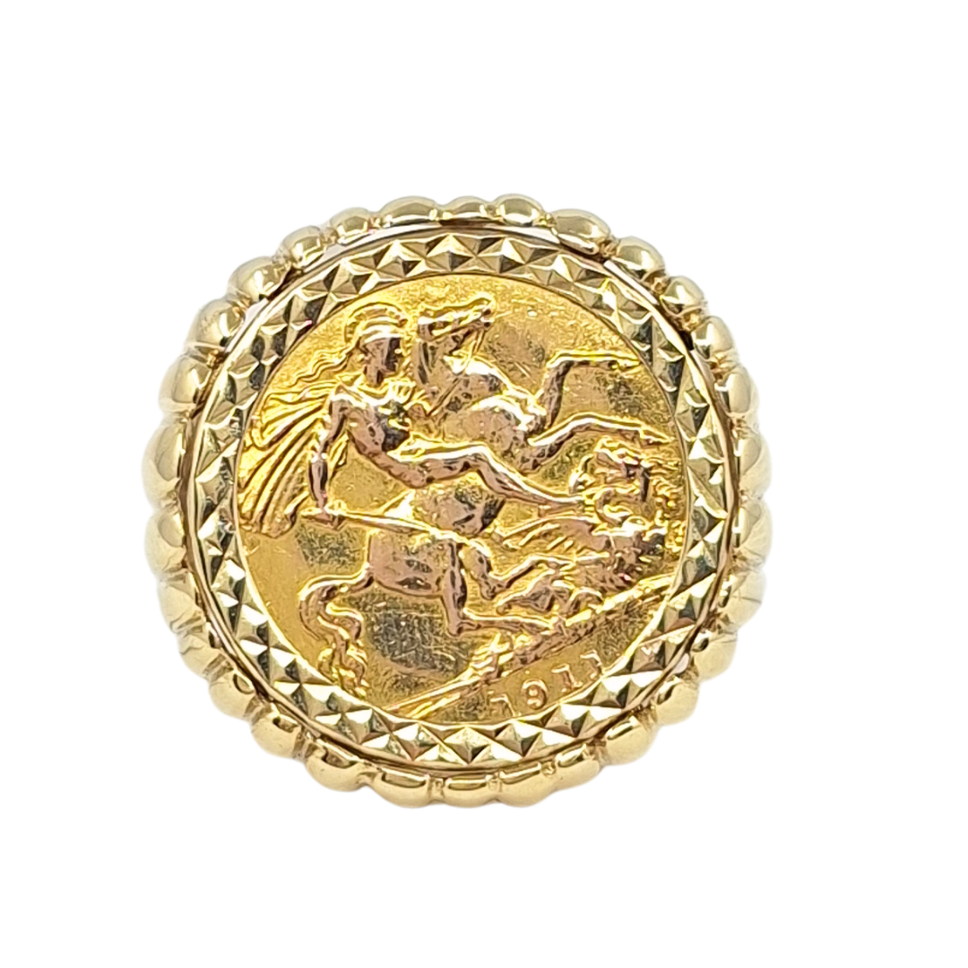 Half Sovereign Ring 1911