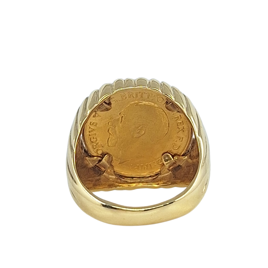 Half Sovereign Ring 1911